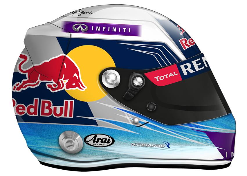 Il sorriso di Daniel Ricciardo anche questa volta ha lasciato il segno: sar infatti proprio la caricatura di un Daniel sorridente la decorazione del casco che il pilota di Formula 1 indosser nell’ultima gara della stagione Abu Dhabi.